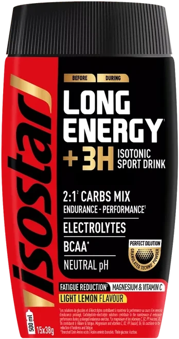 Isostar Long Energy 570 g. (Light Lemon skonis)