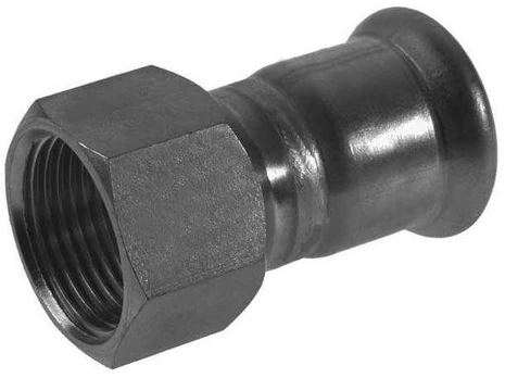 Press female connector,KAN-therm Inox 22x1"