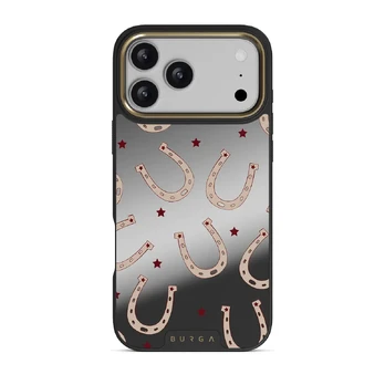 Lucky Charm - iPhone 17 Pro Max Case, Elite Mirror (MagSafe) / Gold