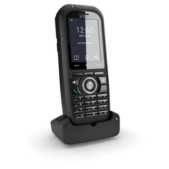 Snom M80 DECT telephone handset Caller ID Juodas