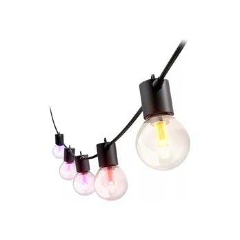 Philips Hue Hue Festavia Globe Outdoor String Lights, 21m Extension | 30 W
