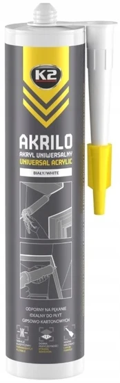 Den Braven K2 AKRYL Baltas 300ml AKRILO