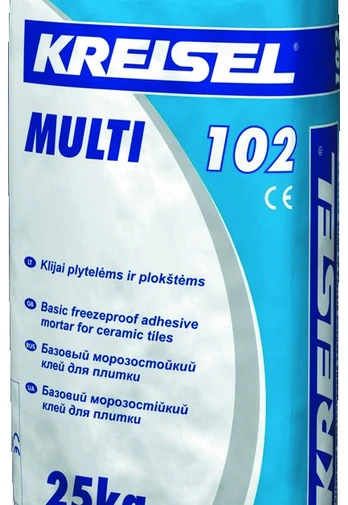 Plytelių klijai KREISEL MULTI 102, 25 kg