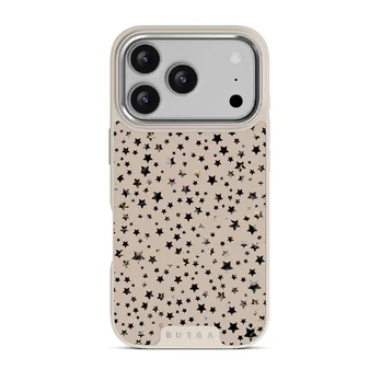 Sparkling Tiara - Stars iPhone 17 Pro Case, Elite Light (MagSafe) / Silver