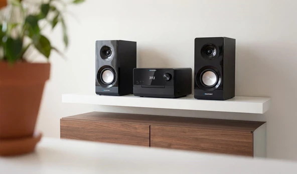 Blaupunkt Micro System MS49DAB, juodas - Muzikinis centras