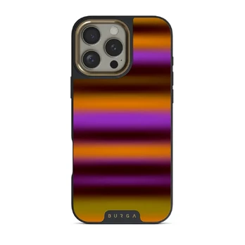 Spiced Plum - iPhone 16 Pro Max Case, Elite Dark (MagSafe) / Gold