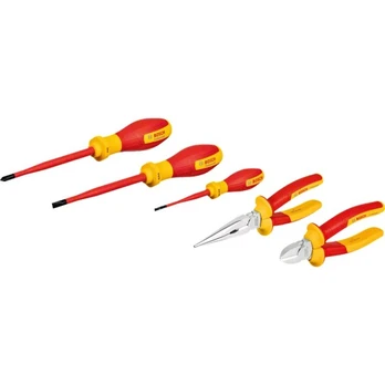 VDE mixed tool set, 5 pieces