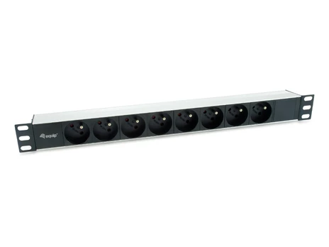 Equip Steckdosenleiste 19"(1HE)8fach CEE7/7 1,8m Kabl.(Fr)si