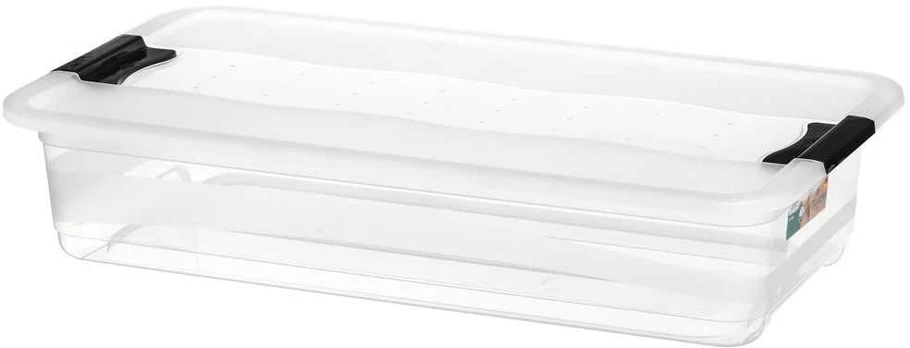 Keeeper Cornelia storage box clear 33 L box 1/2
