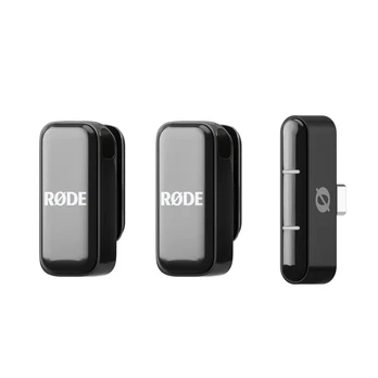 RODE Wireless Micro Ultra compact microphone for smartphones USB-C Black double