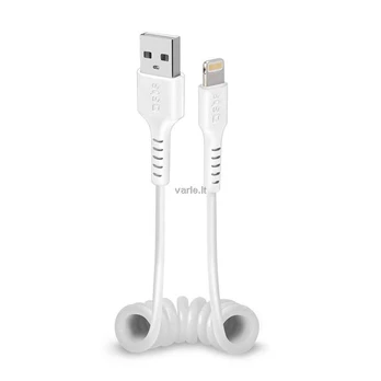 Kabelis USB SBS Mobile Thunderbolt - Lightning 0.5 m Balta (TECABLEUSBIP589SW)