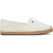 Espadrilės Tommy Hilfiger Flag Canvas Espadrille FW0FW08541 Écru