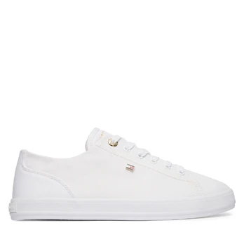 Tommy Hilfiger Kedai Th Foxing Sneaker Canvas FW0FW09170 Balta