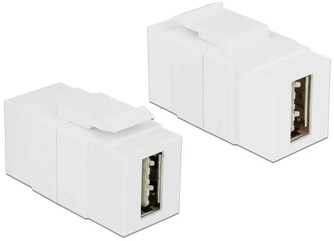 Adapteris USB Delock Baltas (86353)