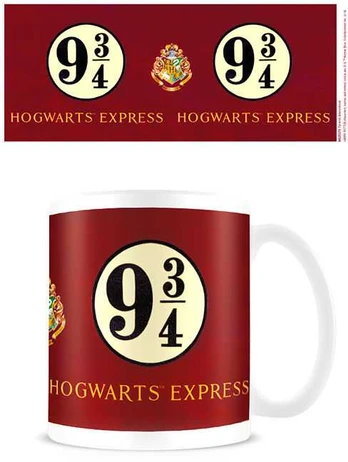Vision Pyramid Harry Potter Hogwarts Express Pattform 9 3/4 mug