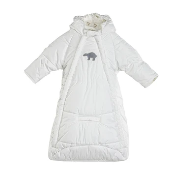 Huppa Žieminis vokelis kūdikiams ZIPPY, white, 68