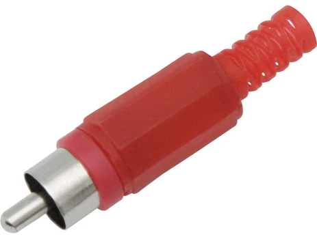 Blow RCA kištukas (Cinch) raudonas - 100vnt