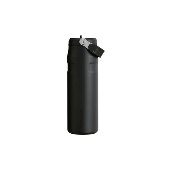 Stanley termosinis puodelis The Iceflow Flip Straw, 700 ml, juodas