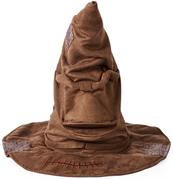 Kepurė vaikams Spin Master Harry Potter Talking Sorting Hat 6063054, ruda, audinys