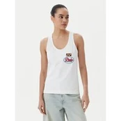 PINKO Marškinėliai Noel 105269 A2ME Balta Regular Fit