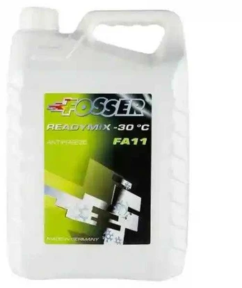FOSSER antifreeze FA 11 -30C readymix yellow | 5 l