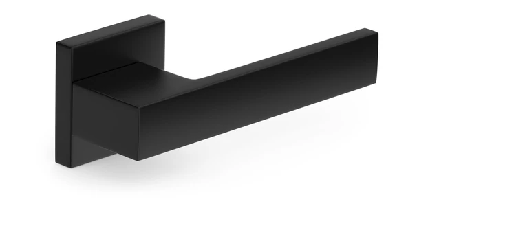 Durų rankena, vidaus Metal-Bud Q Black TOTAL Q, juoda