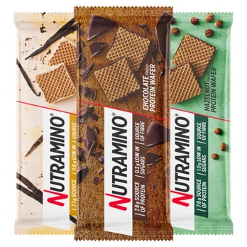 NUTRAMINO Protein Wafer - 39g Vanilė