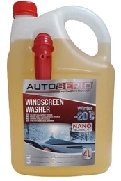 Langų plovimo skystis Autoserio, 4 l, -20 °C, žieminis