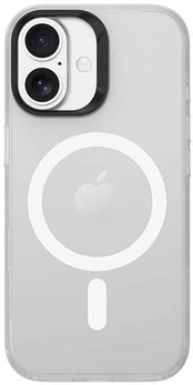 Benks Dėklas Magnetic Lucid Armor (0067) skirtas Apple iPhone 17 balta (Camera Control Button)