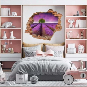 3D lipdukas Levandų laukai