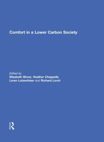 Comfort in a Lower Carbon Society