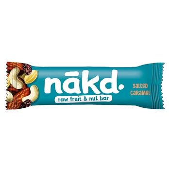 NAKD SALTED CARAMEL FRUIT & NUT batonėlis, 35 g