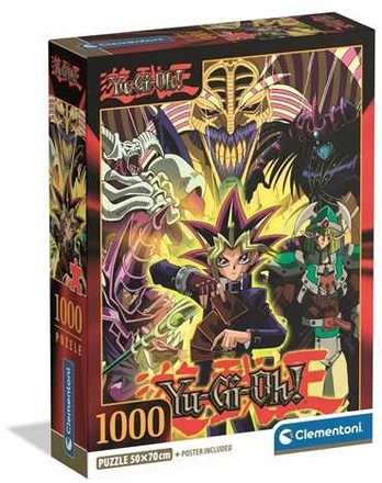 Clementoni CLE puzzle 1000 Compact Anime Yu-Gi-Oh! 39899