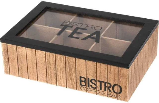 Bistro Tea Room, 24 x 16.5 x 7.5 cm