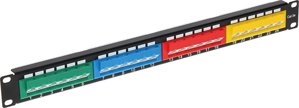 TST KOMUTACINIS SKYDELIS RJ-45 PP-24/RJ-KAT