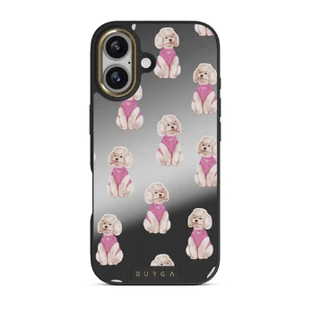 Poodle - iPhone 17 Case, Elite Mirror (MagSafe) / Gold