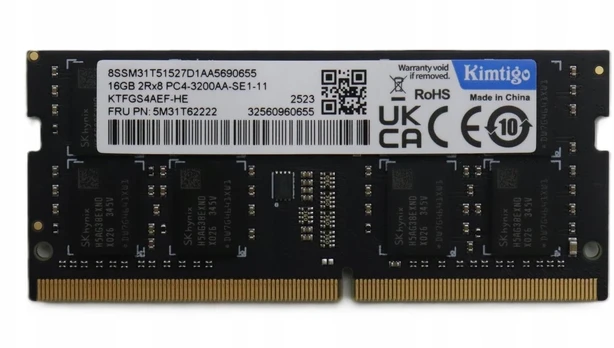 RAM Atmintis Lenovo MEMORY
