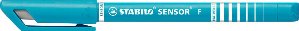 Rašiklis SENSOR F turquoise