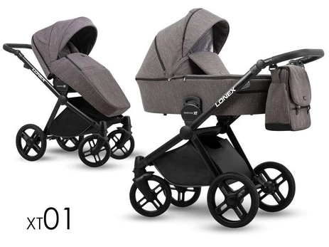 Vaikiškas vežimėlis LONEX EMOTION XT 2in1 XT 01