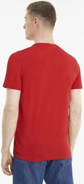 Puma Marškinėliai Vyrams Flock Tee High Risk Red 587770 11/M