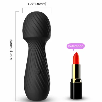 ARMONY Dazzle Massager & Vibrator Small Black - 9 Modes, Waterproof