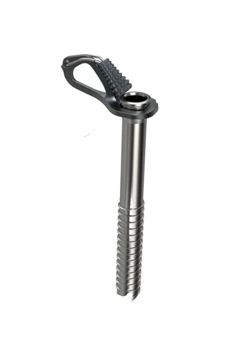 ice screw aero 19cm pilkos spalvos BLUE ICE