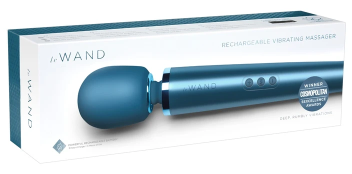 Le Wand Pacific Blue vibruojantis masažuoklis