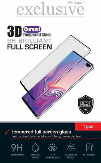 Insmat 3D Full Screen -panssarilasi, OnePlus 13, musta