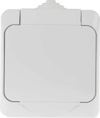 „Schneider Electric“ vieno lizdo kedro baltas (WDE000540)
