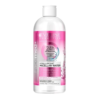 Valomasis micelinis vanduo Eveline Facemed+ 3in1 400 ml