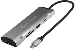 USB šakotuvas j5create 4K60 ELITE USB-C 10GBPS MINI kaina