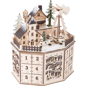 Advent Calendar with Pyramid