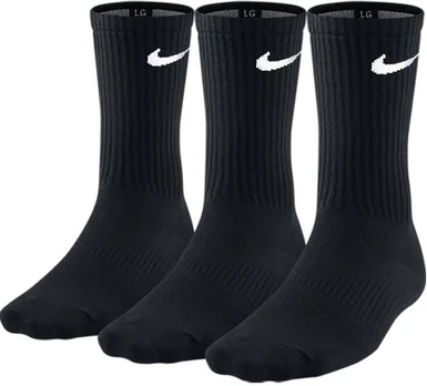 Kojinės Nike U NK Perf Ltwt Crew 3PR, 34-38