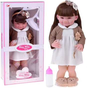 Didelė lėlė su priedais "May May Baby", 55 cm